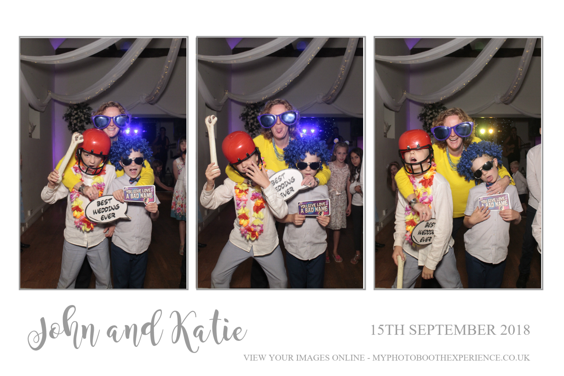 John and Katie’s Wedding | View more photos from the event at gallery.myphotoboothexperience.co.uk/u/MyPhotoBoothExperienceLtd/John-and-Katie’s-Wedding